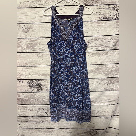 41 Hawthorn Dresses & Skirts - 41 Hawthorn Blue Paisley Sleeveless Dress XXL | Stitch Fix
